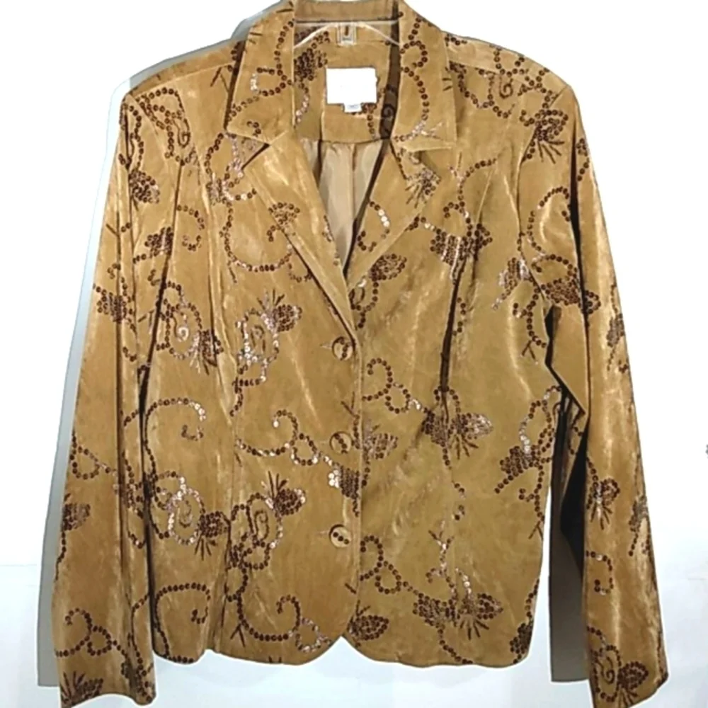 ERIN LONDON NWT FAUX SUEDE JACKET BLAZER SIZE XL